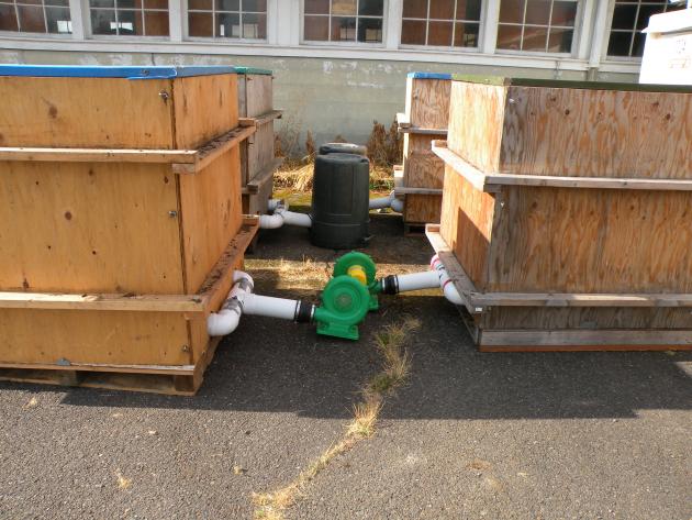 Figure 4. Compost bins