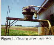 vibrating screen separator